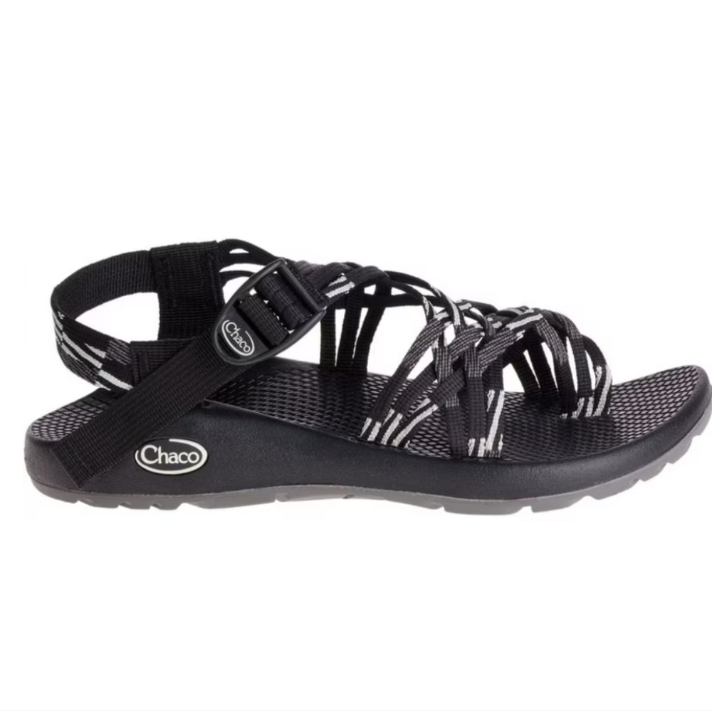 Chaco Women's ZX/3 Classic Sandals Scatter Black & White Size 9
